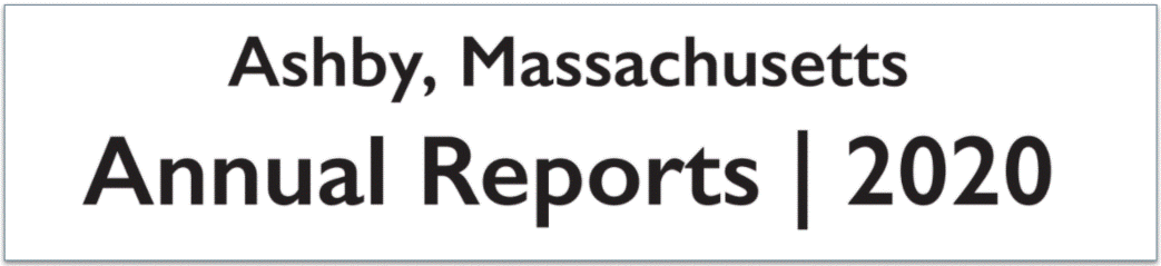 2020 Annual Town Reports